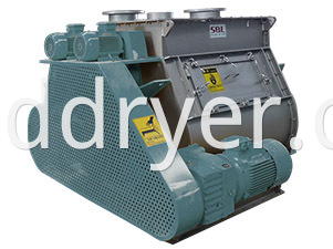 2m3 Twin Shaft Paddle Mixer for Dry Mortar